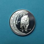 Andorra 1995 10 Diners WWF Wolf PP