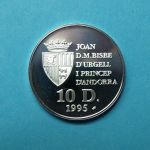 Andorra 1995 10 Diners WWF Wolf PP