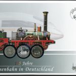 Numisbrief 2010 "175 Jahre Eisenbahn in Deutschland" unzirkuliert