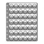 Leuchtturm Hüllen Klar Compart für 42 Kronkorken/Champagner-Deckel 344398 Neu