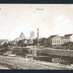 AK Neuss 1921 Erfthafen