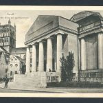 AK Neuss 1915 Clemens-Sels-Museum mit Quirinusmünster