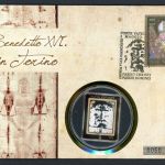 Vatikan 2010 Numisbrief mit 5 $ Cook IGrabtuch von Turin unzirkuliert