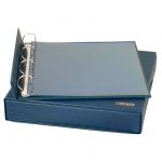 Lindner Kassetten-Ringbinder Blau ECO 1100-B Neu