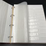 Schaubek Ringbinder Blau Attaché mit 16 Donau-Einsteckblättern eb110 Neu