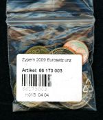 Zypern 2009 Euro-KMS lose unzirkuliert