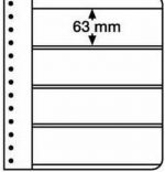 Leuchtturm G-Tafeln Weiß 4er Einteilung (10er Pack) 317470 Neu
