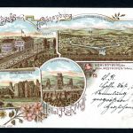 AK Hohensyburg 1898 Hotel Richard Wulf, Kaiser Wilhelm-Denkmal