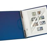 Lindner Ringbinder Blau REGULAR 1104-B neuwertig