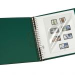 Lindner Ringbinder Grün REGULAR 1104-G neuwertig