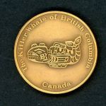 Kanada Medaille Killer Whale of British Columbia, Bronze