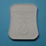 DDR Medaille Meissen DTSB überreicht vom Präsidium