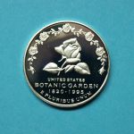USA 1997 1 Dollar Botanic Garden 900er Silber PP