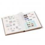 Leuchtturm Einsteckbuch Comfort Silber DIN A4 64 chamoisfarbene Seiten 358056 ausverkauft! Neu