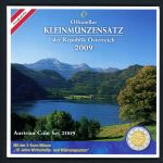 Österreich 2009 Kursmünzensatz/ KMS im Folder, handgehoben