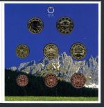 Österreich 2009 Kursmünzensatz/ KMS im Folder, handgehoben