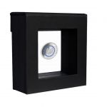 Safe Schweberahmen schwarz 8 x 8 cm Nr. 4503 Neu