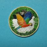 Kamerun 2021 Mysterious Jungle 500 Francs Ara ST