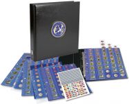 Safe Premium Münzalbum "Euro-Sätze" mit 6 Blättern Nr. 7340 Neu