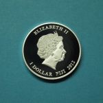 Fiji 2012 1 Dollar Das Leben des Bendikt XVI. Cu versilbert PP
