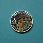 Palau 2005 1 Dollar Johannes Paul II. in Rumänien Cu versilbert PP
