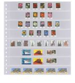 Lindner Klarsichthüllen mit 8 Streifen 828P (10er Pack) Neu