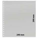 Lindner Klarsichthüllen mit 1er Tasche für Banknoten 833P (10er Pack) Neu