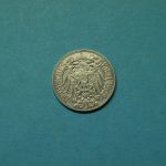 Kaiserreich 1909 D 25 Pfennig