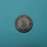 Kaiserreich 1876 D 2 Pfennig kleiner Adler