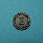 Kaiserreich 1876 E 2 Pfennig kleiner Adler