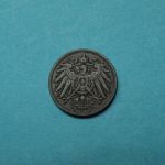 Kaiserreich 1906 J 2 Pfennig großer Adler