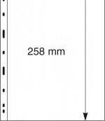 Lindner UNIPLATE Blätter Schwarz mit 1 Streifen 071 (5er Pack) Neu