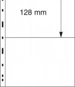 Lindner UNIPLATE Blätter Schwarz mit 2 Streifen 072 (5er Pack) Neu
