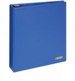 Lindner UNIPLATE Ringbinder Blau Standard 1700 Neu
