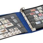 Lindner UNIPLATE Ringbinder Blau Standard 1700 Neu