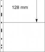 Lindner UNIPLATE Blätter Glasklar mit 2 Streifen 092 (5er Pack) Neu