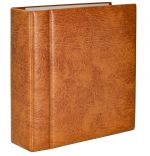 Safe Album Braun Compact-"Luxus" mit 20 Blättern für Postkarten Nr. 7883 Neu