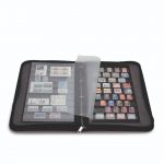 Leuchtturm Ringbuchmappe KURT im GRANDE-Format, schwarz 367069 Neu