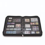Leuchtturm Ringbuchmappe KURT im OPTIMA-Format, schwarz 367067 Neu