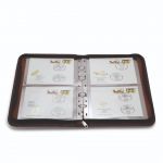 Leuchtturm Ringbuchmappe KURT im OPTIMA-Format, braun 367068 Neu
