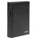 Lindner Ringbinder Schwarz Classic 1103Y-S, leer Neu