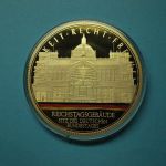 Gigant 2016 Reichstagsgebäude CU vergoldet PP