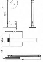 Lindner LED-Tischlampe 7140 Neu