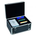 Leuchtturm Sammelkoffer CARGO MULTI XL, schwarz/silber 359568 Neu