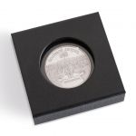Leuchtturm Münzetui AIRBOX VIEW für eine QUADRUM-Kapsel, schwarz 364688 Neu