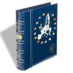 Leuchtturm Münzalbum VISTA, Band 1 für 12 Euro-Kursmünzensätze 341040 Neu
