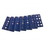 Leuchtturm Münzalbum VISTA, Band 1 für 12 Euro-Kursmünzensätze 341040 Neu