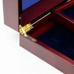 Leuchtturm Münzkassette VOLTERRA QUATTRO für 24 Euro-KMS in Kapseln 347179 Neu