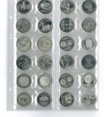 Lindner Multi Collect Blätter, für 24 Münzen bis 34 mm Ø, MU24 (5er Pack) Neu