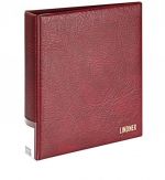 Lindner Ringbinder-Set Weinrot Publica M 3532-W Neu